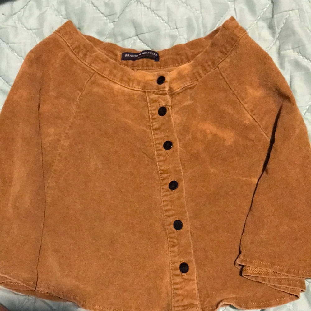 Brandy Melville brown skirt